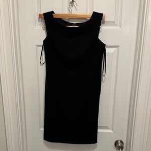 Ann Taylor Chic Black Strapless Dress